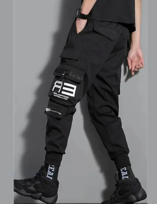 Men's Jogger Cargo Pants – Elastic Waist, Multi-Pocket Design & Ultimate Comfort - Image 4