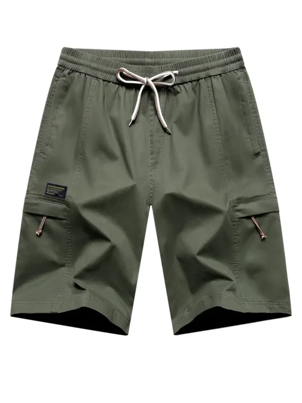 Men's Cotton Multi-Pocket Shorts  Casual & Comfortable for Summer - Image 3