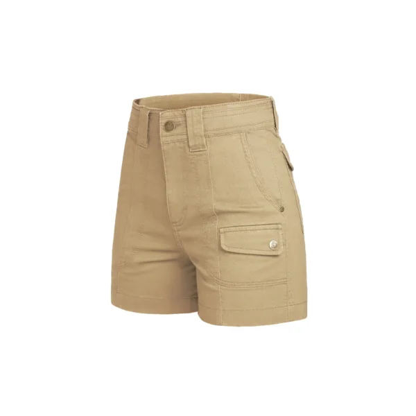 Men's Straight Fit Outdoor Linen Shorts – Lightweight & Breathable - Image 3