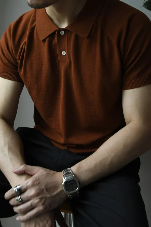 Men’s Premium Golf Polo T-Shirt – Timeless Elegance with Italian Flair - Image 9